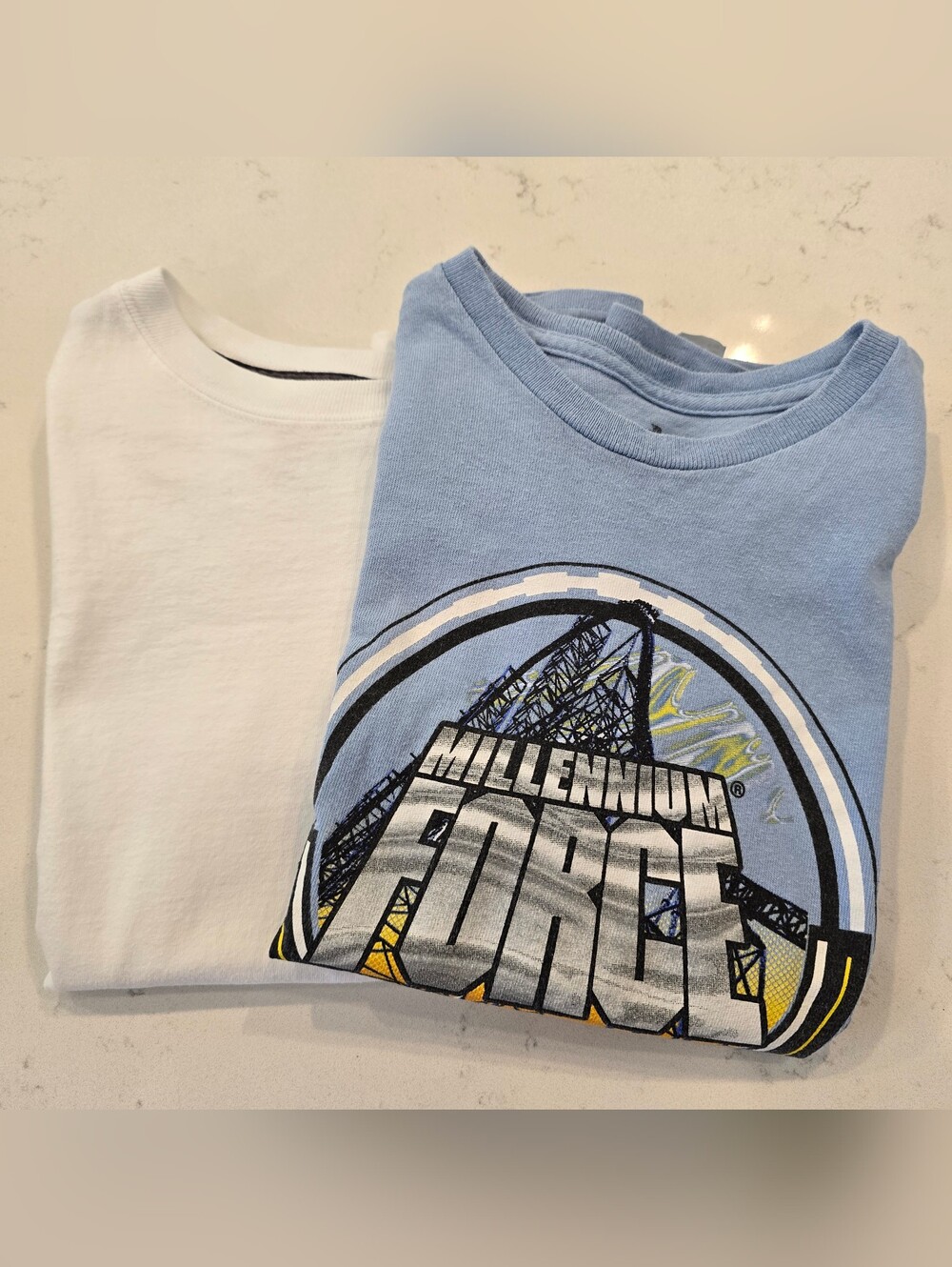 Cedar Point with Plain White Tee Bundle, Size S/M